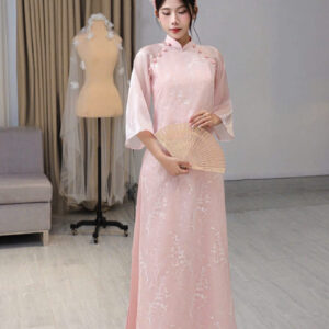 Áo Dài Bình Thường - ADBT012