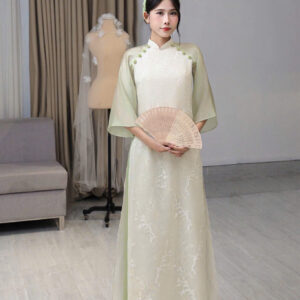 Áo Dài Bình Thường - ADBT018