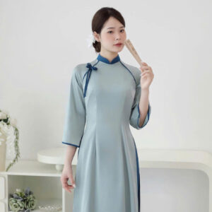 Áo Dài Bình Thường - ADBT078