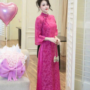 Áo Dài Cotton & Voan – ADCV023