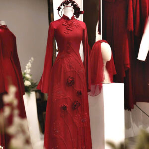 Áo Dài Cưới - ADC015