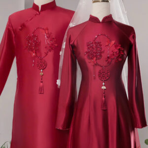 Áo Dài Cưới - ADC034