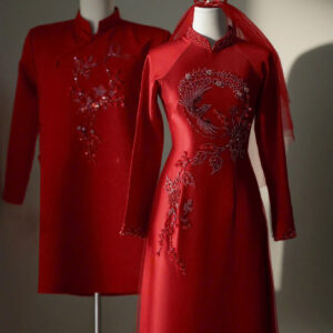 Áo Dài Cưới - ADC056